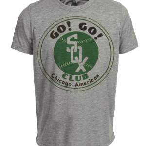 Chicago White Sox Retro Baseball 1959 Artwork Heather Gray Sublimated T-Shirt