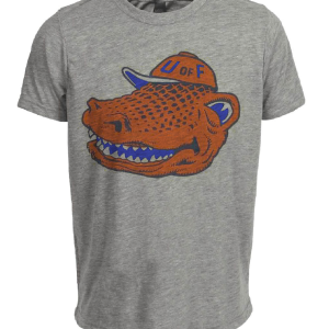 Florida Gators Retro 1941 Artwork Heather Gray Sublimated T-Shirt