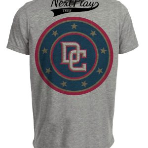 Washington Nationals Vintage Baseball 1997 Artwork Heather Gray Sublimated T-Shirt