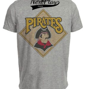Pittsburgh Pirates Retro Baseball 1987 Artwork Heather Gray Sublimated T-Shirt