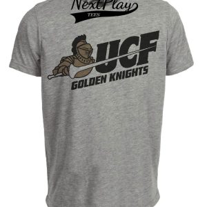 Central Florida Knights UCF Retro 1988 Artwork Heather Gray Sublimated T-Shirt