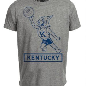Kentucky Wildcats Retro 1959 Artwork Heather Gray Sublimated T-Shirt