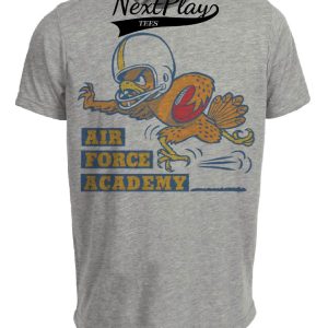 Air Force Academy Falcons Retro 1960 Artwork Heather Gray Sublimated T-Shirt