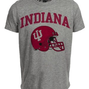 Indiana Hoosiers Retro 1982 Artwork Heather Gray Sublimated T-Shirt