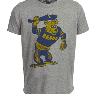 California Golden Bears Retro 1958 Artwork Heather Gray Sublimated T-Shirt