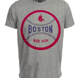 Boston Red Sox Baseball 1952 Artwork Heather Gray Sublimated T-Shirt
