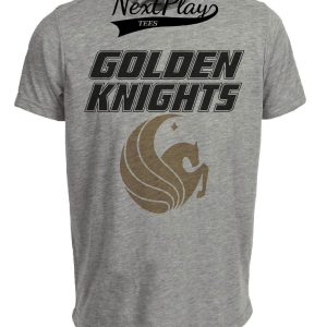 Central Florida Knights UCF Retro 1968 Artwork Heather Gray Sublimated T-Shirt