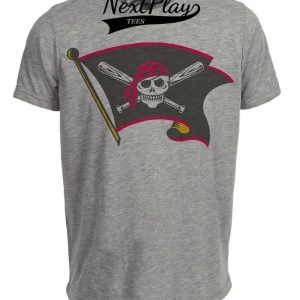Pittsburgh Pirates Vintage Baseball 1997 Artwork Heather Gray Sublimated T-Shirt