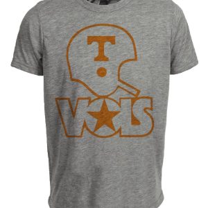 Tennessee Volunteers Vols Retro 1975 Artwork Heather Gray Sublimated T-Shirt