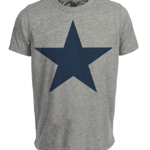 Dallas Cowboys Retro Star Football 1961 Artwork Heather Gray Sublimated T-Shirt