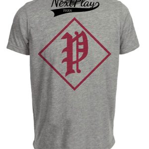 Philadelphia Phillies Retro Baseball 1927 Artwork Heather Gray Sublimated T-Shirt