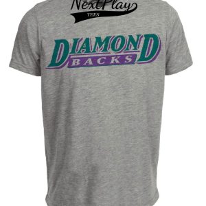 Arizona Diamondbacks Vintage Baseball 1999 Artwork Heather Gray Sublimated T-Shirt