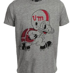 Maryland Terrapins Retro 1971 Artwork Heather Gray Sublimated T-Shirt