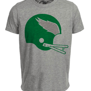 Philadelphia Eagles Retro Football 1973 Artwork Heather Gray Sublimated T-Shirt