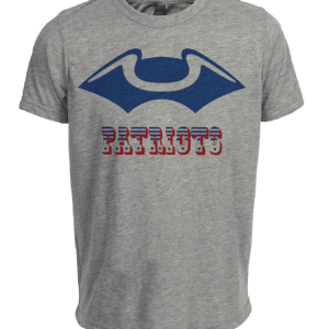 New England Boston Patriots Football 1960 Artwork Heather Gray Sublimated T-Shirt