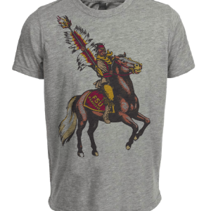 Florida State Seminoles Retro 1976 Artwork Heather Gray Sublimated T-Shirt
