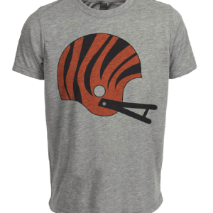 Cincinnati Bengals Retro 1981 Artwork Heather Gray Sublimated T-Shirt