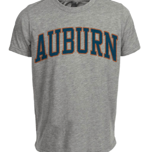 Auburn Tigers Retro 1980 Artwork Heather Gray Sublimated T-Shirt