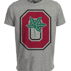 Ohio State Buckeyes Retro 1979 Artwork Heather Gray Sublimated T-Shirt