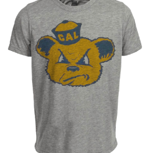 California Golden Bears Retro 1950 Artwork Heather Gray Sublimated T-Shirt