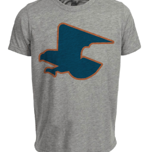 Auburn Tigers Retro 1980 Artwork Heather Gray Sublimated T-Shirt