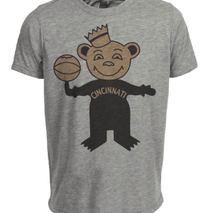Cincinnati Bearcats Retro 1962 Artwork Heather Gray Sublimated T-Shirt
