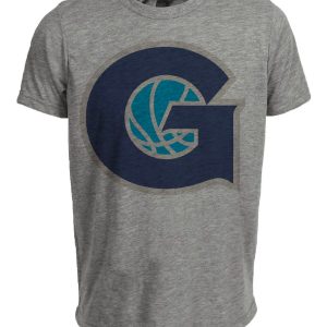 Georgetown Hoyas Retro 1995 Artwork Heather Gray Sublimated T-Shirt