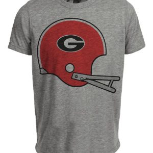 Georgia Bulldogs Retro 1964 Artwork Heather Gray Sublimated T-Shirt
