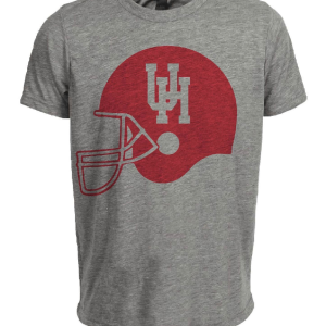 Houston Cougars Retro 1986 Artwork Heather Gray Sublimated T-Shirt