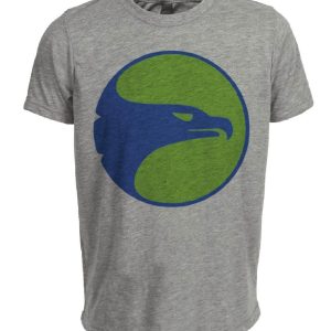 Atlanta Hawks Retro Basketball 1970 Artwork Heather Gray Sublimated T-Shirt