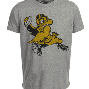Iowa Hawkeyes Retro 1949 Artwork Heather Gray Sublimated T-Shirt