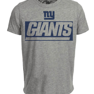 New York Giants Retro Football 1976 Artwork Heather Gray Sublimated T-Shirt