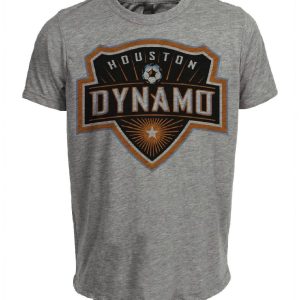 Houston Dynamo FC Retro Soccer 2006 Artwork Heather Gray Sublimated T-Shirt
