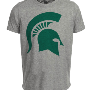 Michigan State Spartans Retro 1978 Artwork Heather Gray Sublimated T-Shirt