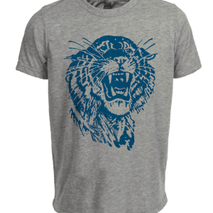 Memphis Tigers Retro Mascot 1963 Artwork Heather Gray Sublimated T-Shirt