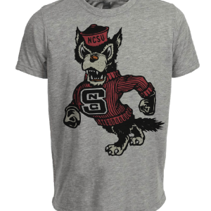 NC North Carolina State Wolfpack Retro 1967 Artwork Heather Gray Sublimated T-Shirt