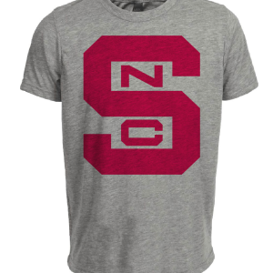 NC North Carolina State Wolfpack Retro 1969 Artwork Heather Gray Sublimated T-Shirt