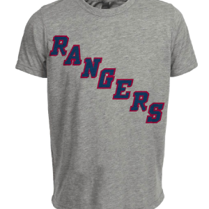 New York Rangers Retro Hockey 1951 Artwork Heather Gray Sublimated T-Shirt
