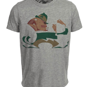 Notre Dame Fighting Irish Retro 1968 Artwork Heather Gray Sublimated T-Shirt