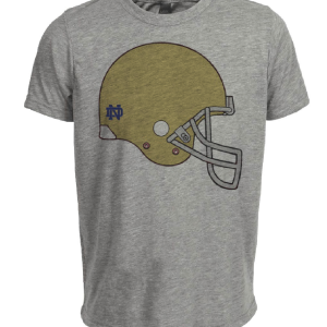 Notre Dame Fighting Irish Retro 1968 Artwork Heather Gray Sublimated T-Shirt