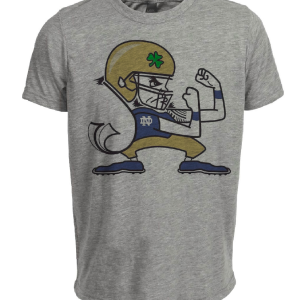 Notre Dame Fighting Irish Retro 1971 Artwork Heather Gray Sublimated T-Shirt