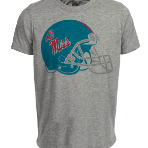 Ole Miss Mississippi Rebels Retro 1983 Artwork Heather Gray Sublimated T-Shirt