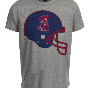 Ole Miss Mississippi Rebels Retro 1973 Artwork Heather Gray Sublimated T-Shirt