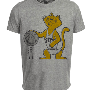Pittsburgh Panthers Retro 1959 Artwork Heather Gray Sublimated T-Shirt