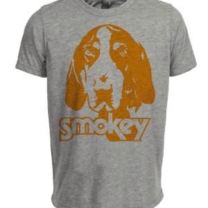 Tennessee Volunteers Retro 1980 Artwork Heather Gray Sublimated T-Shirt