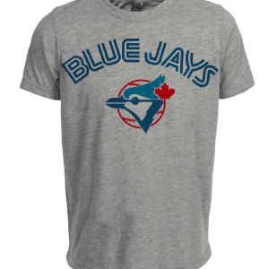 Toronto Blue Jays Retro Baseball 1978 Artwork Heather Gray Sublimated T-Shirt