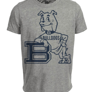 Butler Bulldogs Retro 1969 Artwork Heather Gray Sublimated T-Shirt