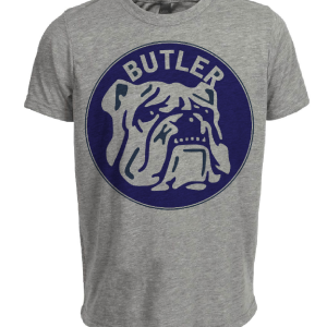 Butler Bulldogs Retro 1970 Artwork Heather Gray Sublimated T-Shirt