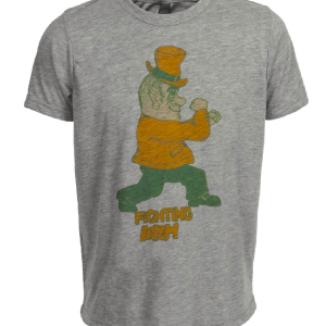 Notre Dame Fighting Irish Retro 1958 Artwork Heather Gray Sublimated T-Shirt
