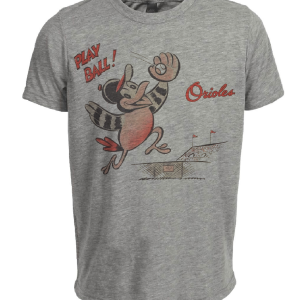 Baltimore Orioles Retro Baseball 1968 Artwork Heather Gray Sublimated T-Shirt